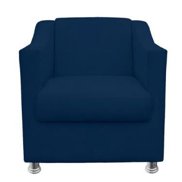 Imagem de Poltrona Gabi para Sala e Quarto Suede - LH Decor - Los Hermanos Decor