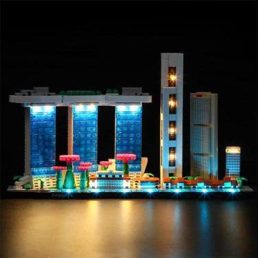 Imagem de Conjunto de iluminação GEAMENT LED compatível com Lego Architecture 21