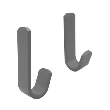 Imagem de Ganchos De Parede Adesivo Porta Trecos(Cinza,8 UNIDADES)