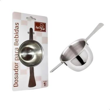 Imagem de Dosador De Bebidas 50ml Em Inox Medidor Drinks Whisky Bar - TopChef