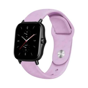 Imagem de Pulseira De Silicone De 20mm 22mm Para Amazfit GTS GTR 4 3 2 Bip 6 5 M