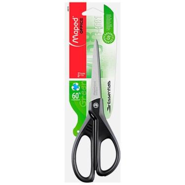 Imagem de Tesoura 21cm Ecológica Preta Office Essentials Maped