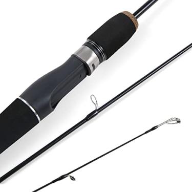 Imagem de Vara de Pesca com Molinete Carbono Leve Isca Artificial Portátil Sacola Armazenamento
