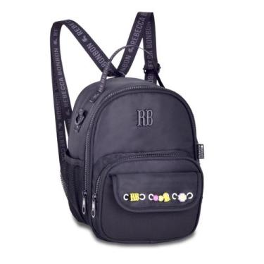 Imagem de Lancheira Escolar Bolsa Térmica 2 em 1 Rebecca Bonbon RB27427 -, Preto