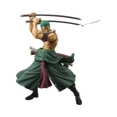 Imagem de Figura De Ação Articulada One Piece Monkey D Luffy Zoro Ace Com Juntas