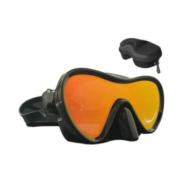 Imagem de Máscara De Mergulho Com Proteção UV Em Vidro Temperado, Óculos De Merg