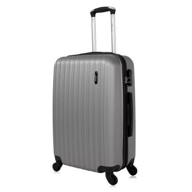 Imagem de Mala de viagem média 23kg Londres Swiss Move Prata