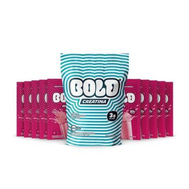 Imagem de Bold Creatina 300g + 10 Sachês Whey 30g Morango Misto - BOLD Snacks