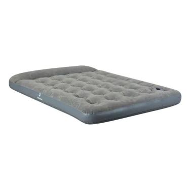Imagem de Colchao Inflavel Casal Com Bomba Eletrica 191x137x28cm Cinza