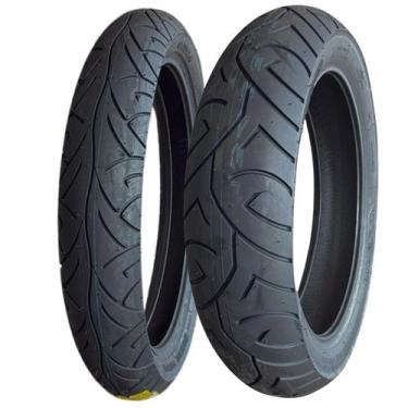 Imagem de Par Pneu 110 80 R17 e 150 70 R17 Sport Demon Pirelli Uso Sem Câmara