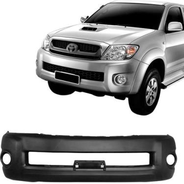 Imagem de Parachoque Dianteiro Hilux 2009 2010 2011 Com Furo Milha Sem Furo Mold