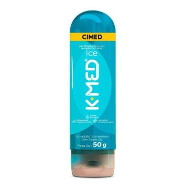 Imagem de Gel Lubrificante Íntimo K-Med Ice 50g