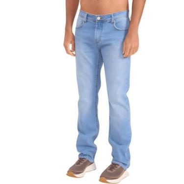 Imagem de Calça Jeans Masculina Reta New Alex Colcci, Jeans claro, 48