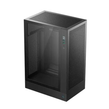 Imagem de Gabinete Gamer Deepcool Ch170 Plus Micro Atx Sem Fan Preto