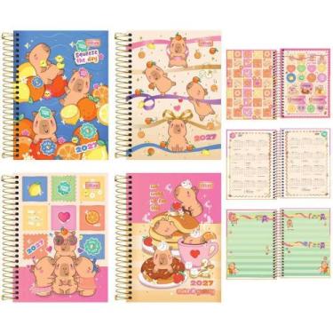 Imagem de Agenda 2027 Capyclub CD ESP 160F 110X154MM PCT.C/04 - Tilibra