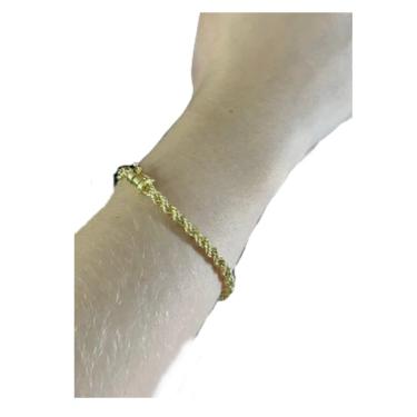 Imagem de Pulseira 5mm elo baiano de moeda antiga 11 gramas