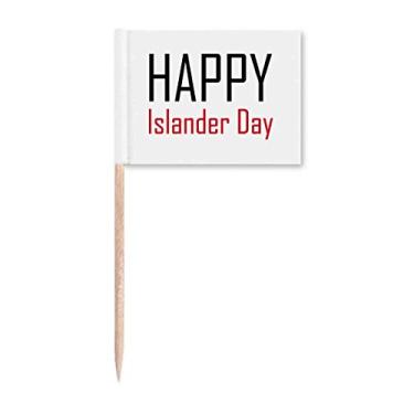 Imagem de Decoração de festa Celebrate Canada Islander Day Blessing Palito