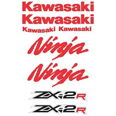 Imagem de Adesivo Protetor Kawasaki Ninja 250r Vermelho