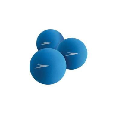 Imagem de Kit De 3 Bolas Frescobol Speedo - Azul