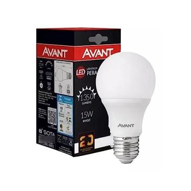 Imagem de Lâmpada Pera LED, 15W, Luz branca 6500K, Soquete E27, Bivolt, Avant