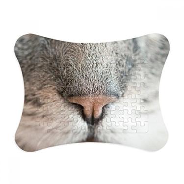 Imagem de Moldura de quebra-cabeça de fotografia local animal decoração de imagem ornamento de jogo de quebra-cabeça