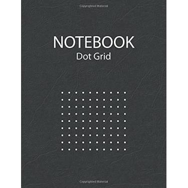 Imagem de Notebook Dot Grid: Large (8.5 x 11 inches) - 200 Dotted Pages, dot grid notebook, craft paper background, dotted paper, dot grid notebook for school