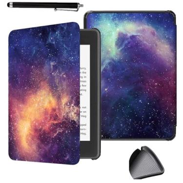 Imagem de enoxboo Capa Slimshell para Kobo Clara 2E, Capa macia de TPU para Kobo Clara 2E, com Suspensão/Despertar Automático, Modelo N506 （Inclui uma Caneta Touch Screen）