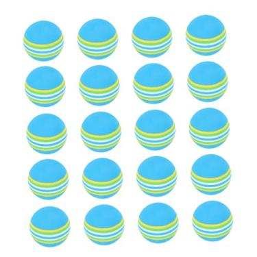 Imagem de YARNOW 50 Unidades Bola De Arco-íris De Golfe Bolas Esportivas Bolas Coloridas Mini Bolas De Golfe Bolas De Prática Bolas Elásticas Bolas De Golfe Amarelas Interior Eva Acessórios