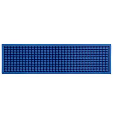 Imagem de Doctor Mat Tapete Protetor de Pia Emborrachado Azul 38 x 10cm PVC