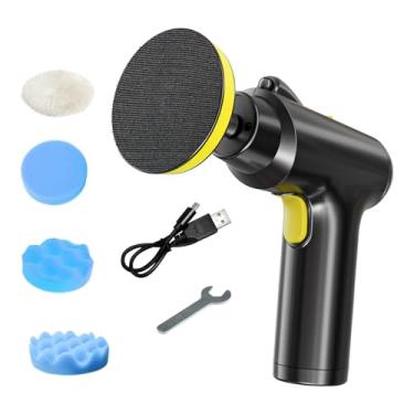 Imagem de Máquina de polimento de carro, polidor de carro, enceradeira, 1000-1600 RPM para detalhamento de carro, polimento e enceramento, polidor elétrico,