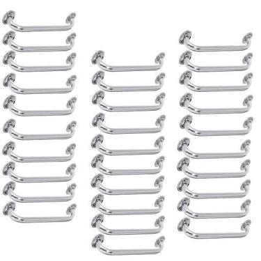 Imagem de Alça de Apoio Inox Barra 50cm Kit 30 Unidades Acessibilidade Cadeirant