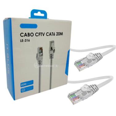 Imagem de Cabo de Internet CAT6 Rede Ultra Veloz Alta Qualidade LE311 LE312 LE31