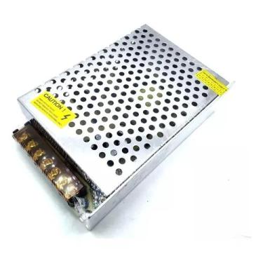 Imagem de Fonte Chaveada Alimentação 12V 5A 60W Para Elétricos Automotivo CFTV F