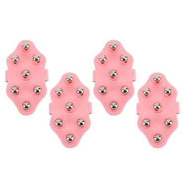 Imagem de Massageador de Rolo de Sete Bolas, para Massagem Corporal Com 7 Bolas de Rolo, Adequado para Pescoço, Costas, Pés, Pernas, Músculos, Braços, Mão, Massageador de Luva Manual de