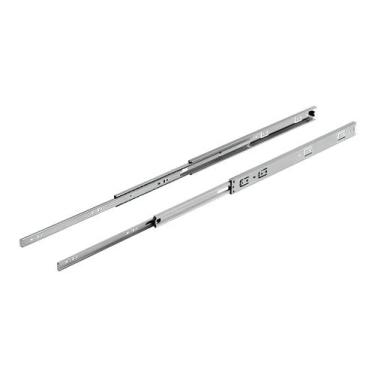 Imagem de Par Corrediça Trilho Telescópico Mini Light 250mm Cromado - Amélia Móv