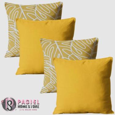 Imagem de Kit Com 4 Capas de almofada  40cmx40cm - PAGIEL HOMESTORE