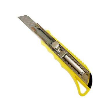 Imagem de Estilete Profissional Largo Com Trava De Segurança 18mm - Gatte