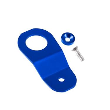 Imagem de ACROPIX Kit de suporte de radiador para tanque de água do motor e kit de arruela para Honda Civic 1996-2000 liga de alumínio azul 1 conjunto de peças de carro