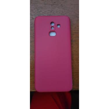 Imagem de Capa Capinha Samsung Galaxy J8 Protege Câmera Silicone Aveludada - Cap