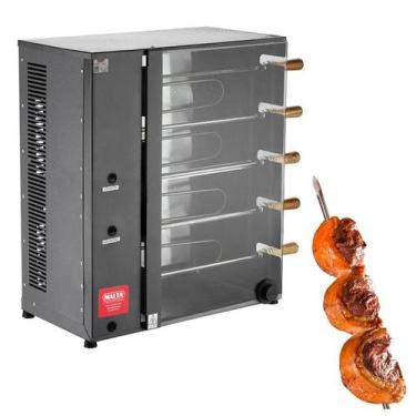 Imagem de Churrasqueira Elétrica Rotativa Vertical 5 Espetos 220v - Malta
