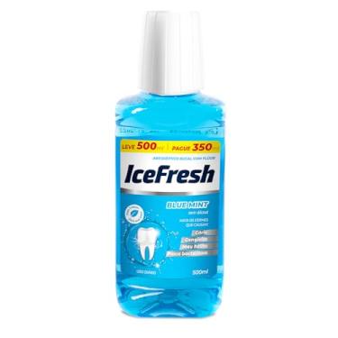 Imagem de ICEFRESH Antisseptico Bucal Icefresh Blue Mint Leve 500Ml Pague 350Ml