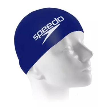 Imagem de Touca Natação Big Swim Cap Cores Speedo, Azul marinho