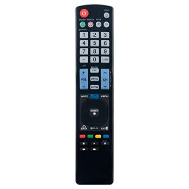 Imagem de AKB72914053 Controle remoto de substituição adequado para LG TV 42PT200 50PT200 42PT330 50PT330 42PT350 50PT350 50PV400 60PV400 50PV430 60PV450 60PV4 50 42PT250U 50PT250U 50PV550U 60PV550U 42PT350C