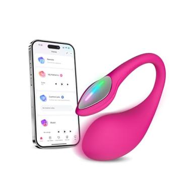 Imagem de LOVENSE Lush 4 Remote Control Wearable G-spot Egg Vibrator for Women, Adult Sex Toys & Games with Vibrant LED Light Tail, Long Distance App Controlled Stimulate Vibrator Easy Use & Powerful