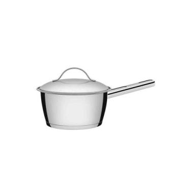 Imagem de Panela Tramontina Allegra Em Aço Inox Com Fundo Triplo 16 Cm 1,5 L Tra
