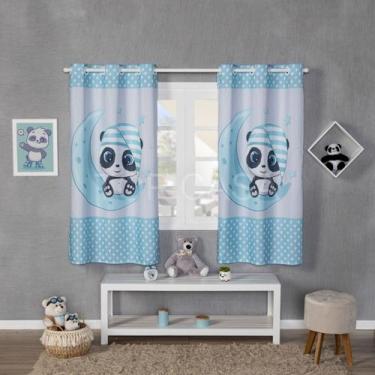 Imagem de Cortina Infantil Ursinhos 2,00x1,50  Decoração, Quarto, Menina, Menino