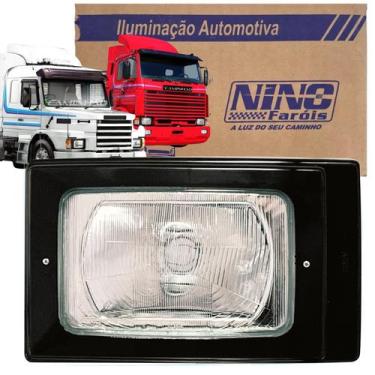 Imagem de Farol Principal para Scania T / R 112 / 113 - Completo - LD / LE - Nin