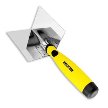 Imagem de Desempenadeira de Canto/Quina Aço Inox Evolution 26,5x11cm Construções