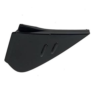 Imagem de KACEPAR Painel de acabamento triangular retrovisor da porta lateral, espelho do lado do passageiro, capa de para-choque triangular, compatível com Toyota Prius 2016-2020 - lado direito