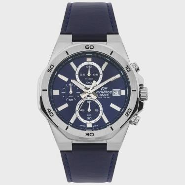 Imagem de Relógio casio edifice masculino analógico couro EFV-640L-2AVUDF